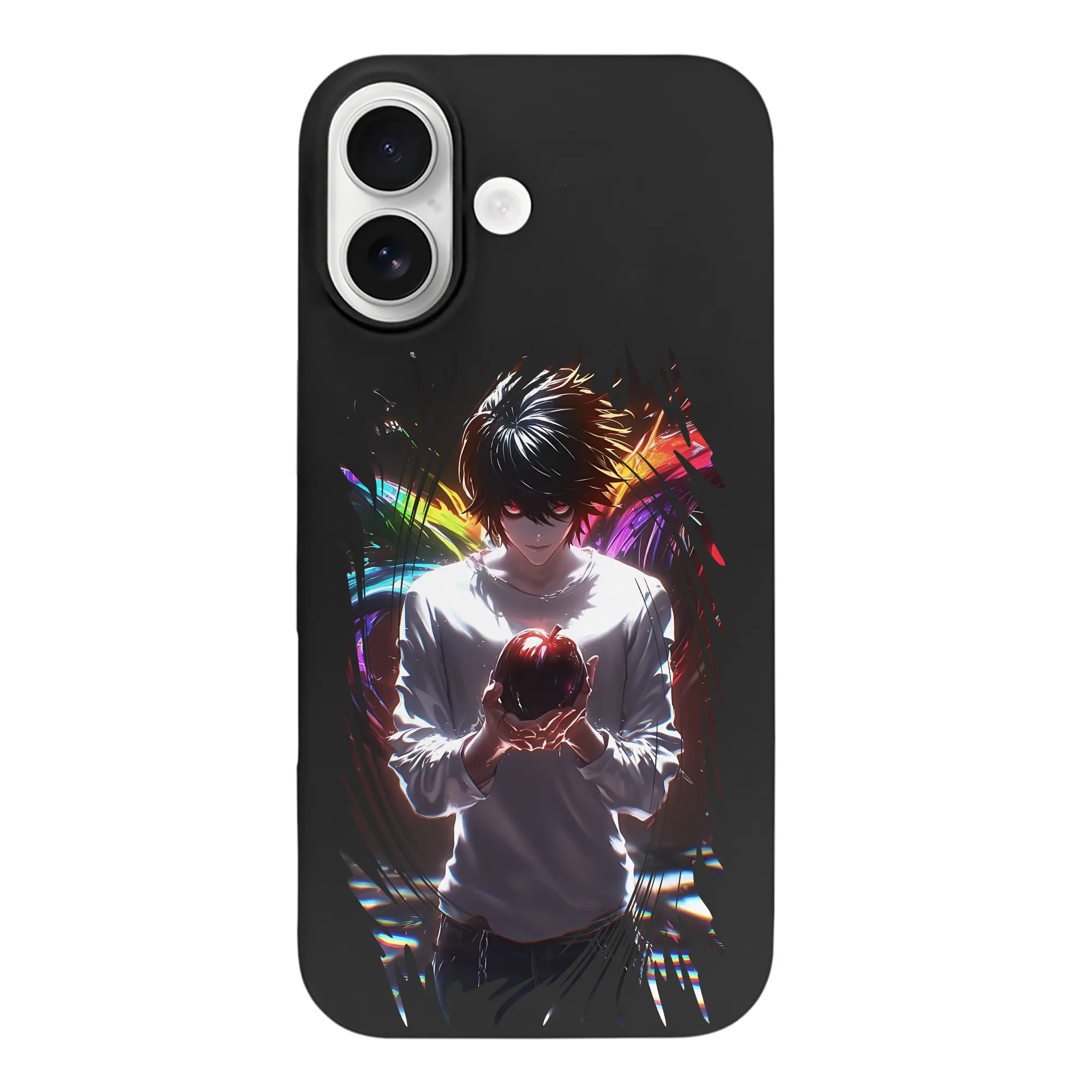 デスノート グッズ,L - iPhone 17 シリーズ シリコンケース 薄型 耐衝撃 指紋防止 ソフトタッチカバー 精密フィット 傷防止 保護ケース iPhone 17/17 Air/17 Pro/17 Pro Max 対応